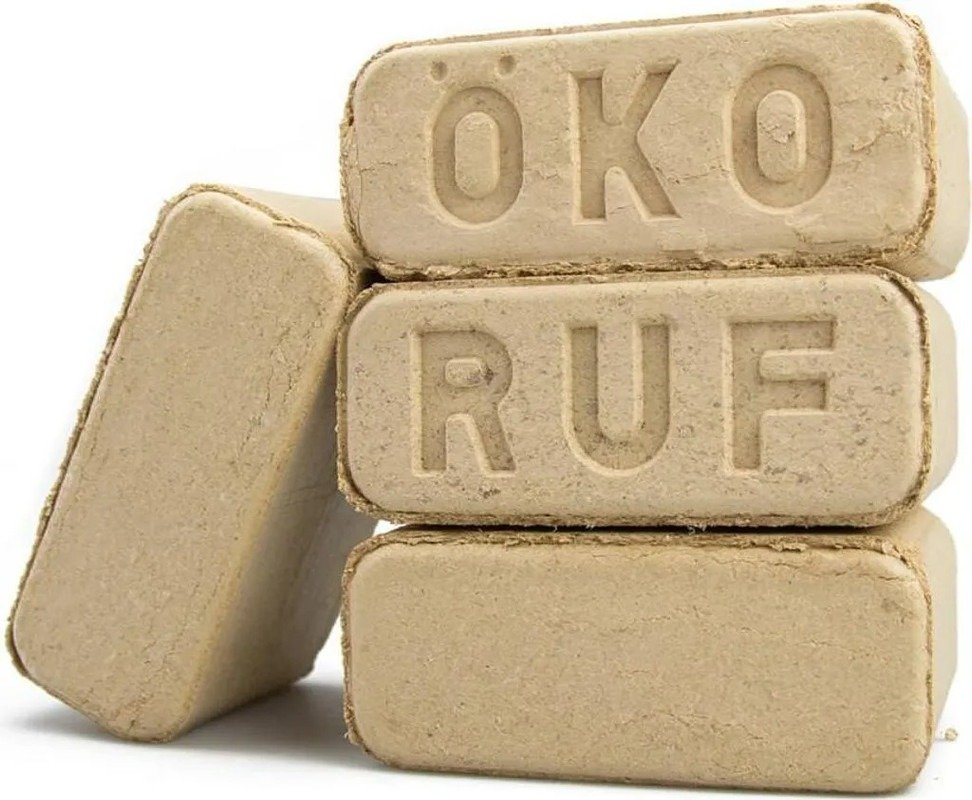 RUF Holzbriketts Buche – 960 kg (96 x 10 kg)
